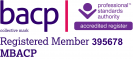 Stamford counsellor Andrew Brackenbury's BACP Registered Member logo
